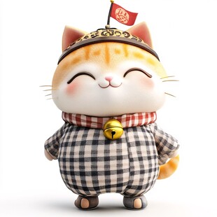 q版招财猫