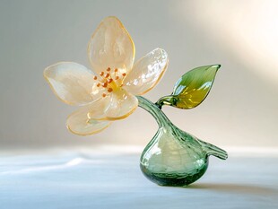 玻璃艺术花
