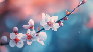 唯美桃花高清壁纸