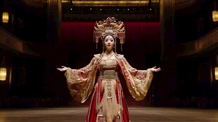 武则天上朝场景