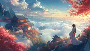 古风仙境天上宫阙