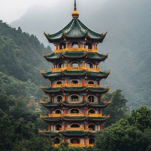 仙湖植物园本焕塔