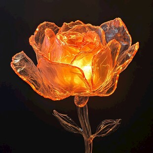 发光玫瑰花