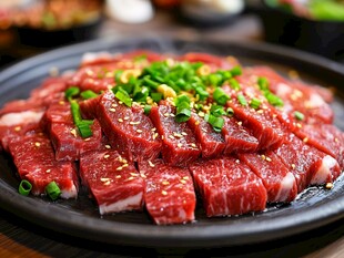 日式烧肉烧烤牛肉