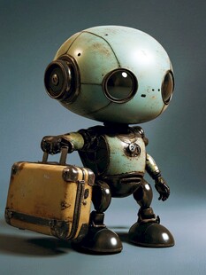 科技感卡通形象设计