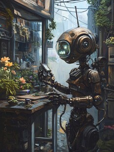科幻题材插画