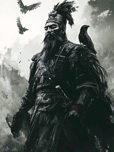 电影插画原画海报