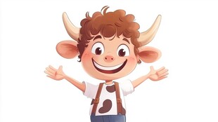q版牛牛卡通形象设计