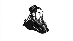 武侠人物logo