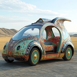 艺术小车