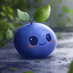 q版蓝莓