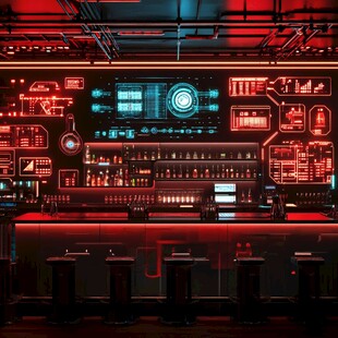 酒吧概念图