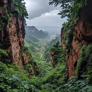 锡崖沟风光