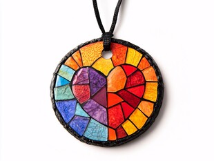 染色玻璃色彩编织设计