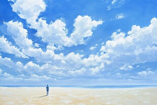 动漫海边