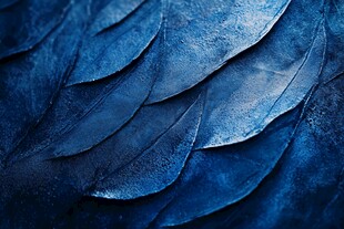 蓝色颜色创意叶脉纹理