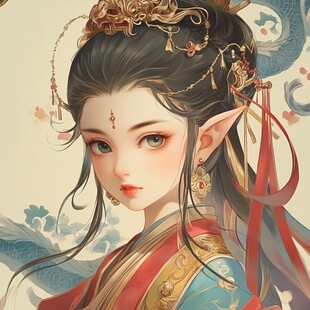 神仙仙女上神手绘头像