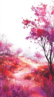 插画唯美风景
