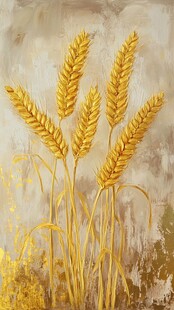 小麦壁画