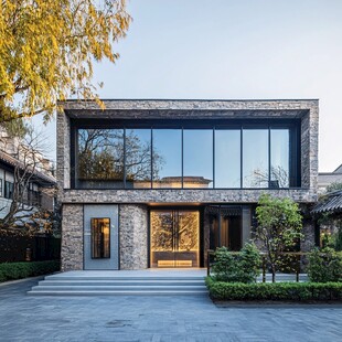 新中式建筑实景图