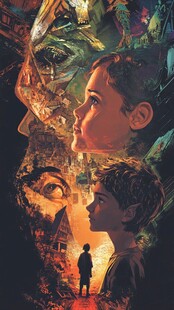 电影原画插画海报