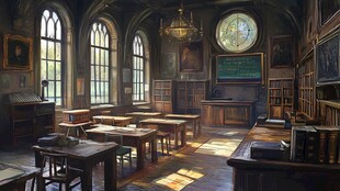 复古欧式学校