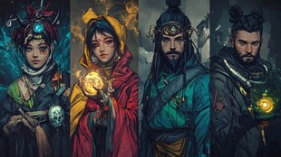 赛博朋克潮流人物