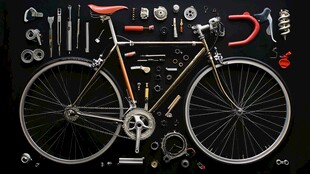 自行车零件高清素材