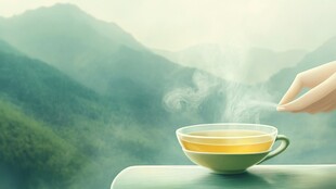 茶杯山水