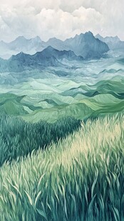 草地原画