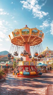 主题乐园风光