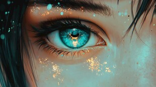 金色眼睛眼界世界