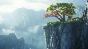 超清迎客松