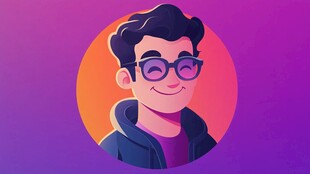 偏平化人物插画