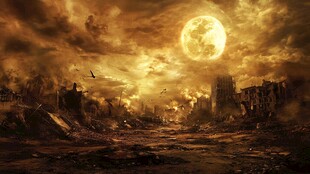 世界末日混乱场景