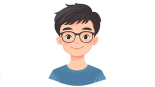 男生卡通形象设计