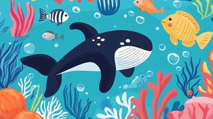 海底世界插画