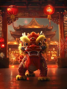 舞龙舞狮壁纸