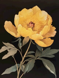 3d立体花卉牡丹