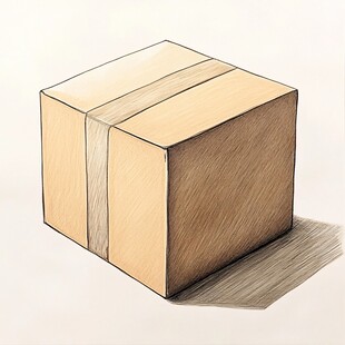 方盒插画设计