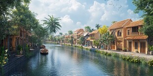 告庄西双景水景