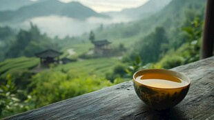 茶杯山水