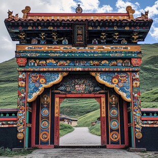 甘珠尔庙大门