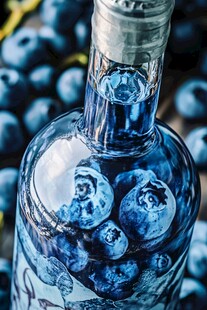 蓝莓酒设计
