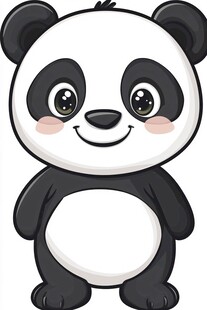 熊猫宝宝卡通形象