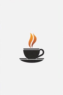 咖啡杯茶杯logo