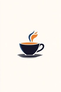 咖啡杯茶杯logo