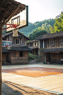 乡村篮球场