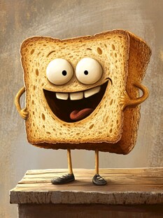 吐司吉祥物