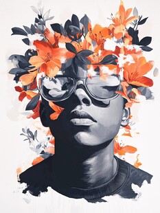 独特个性创新插画插图